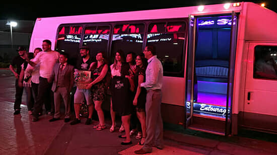 20 passenger party bus